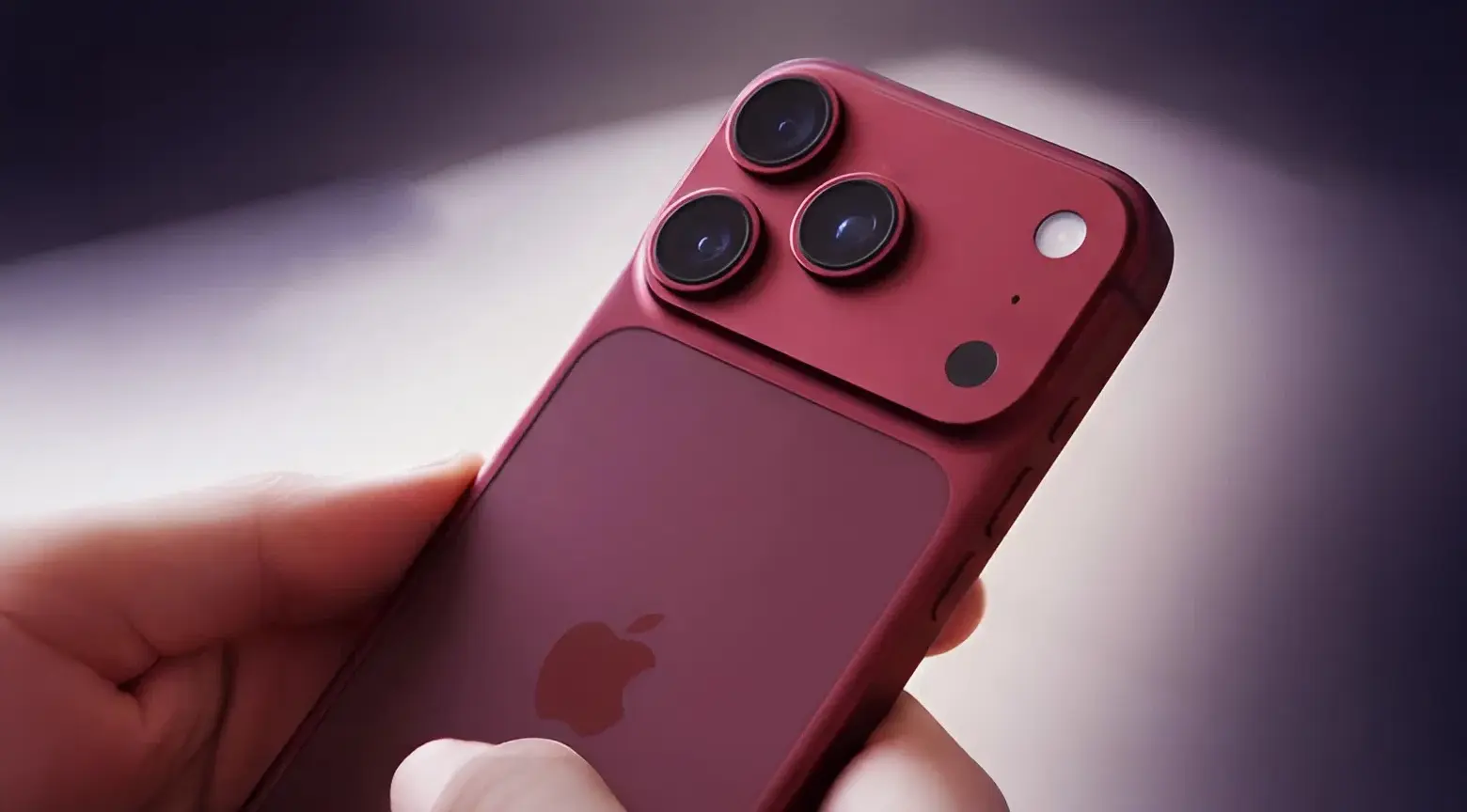 Дизайн на предната част на iPhone 18 Pro Преден дизайн на новия iPhone с чист екран